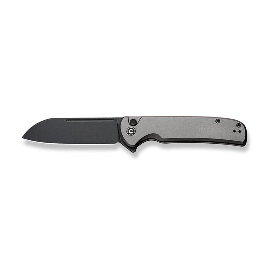 CIVIVI Chevalier II Flipper & Button Lock Knife Aluminum Handle (3.47" 14C28N Blade) C20022B-3