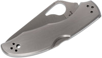 Spyderco Byrd BY04P2 Meadowlark 2 Folding Knife 2-7/8" Plain Blade, Stainless Steel Handles, Lockback