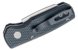 Pro-Tech R5405 Runt 5 AUTO Folding Knife 1.94" CPM-MagnaCut Stonewashed Reverse Tanto Blade, Textured Black Aluminum Handles