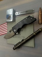 A2D Mark 2 Small Ti Flat Barbell Drop Point