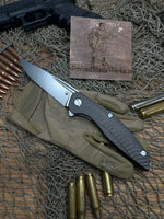 Shirogorov 111 Liner Lock Knife Carbon Fiber