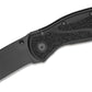 Kershaw 1670BLK Ken Onion Blur Assisted Folding Knife 3-3/8" Black Plain 14C28N Blade, Black Aluminum Handles, Liner Lock