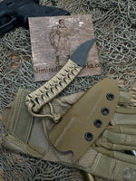 Field Initiative Rooster HT Wrapped Handle, Coated Black Blade