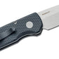 Pro-Tech R5405 Runt 5 AUTO Folding Knife 1.94" CPM-MagnaCut Stonewashed Reverse Tanto Blade, Textured Black Aluminum Handles