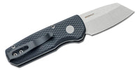 Pro-Tech R5405 Runt 5 AUTO Folding Knife 1.94" CPM-MagnaCut Stonewashed Reverse Tanto Blade, Textured Black Aluminum Handles
