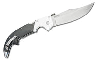 Cold Steel 62MB Large Espada Folding Knife 5.5" S35VN Satin Blade, Polished G10 Handles with Aluminum Bolsters, Lockback