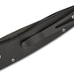 Pro-Tech 3407 Newport AUTO Folding Knife 3" S35VN Black DLC Plain Blade, Black Aluminum Handles