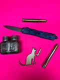 Hogue Knives Counterstrike OTF Automatic Knife Blue Lava G-10
