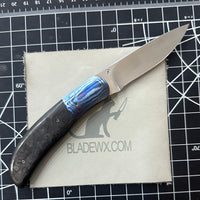 M. Fong Folder Timascus, CF, Drop Point