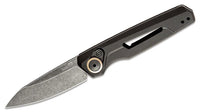 Kershaw 7550 Launch 11 AUTO Folding Knife 2.75" BlackWashed CPM-154 Reverse Tanto Blade, Black Aluminum Handles