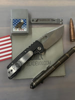A2D Mark 2 Small Ti Flat Barbell Drop Point