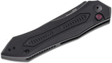 Kershaw 7800BLK Launch 6 AUTO Folding Knife 3.75" CPM-154 Black DLC Blade, Aluminum Handles