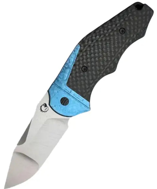 GTC Cabot - CF Blue Ti Bolster