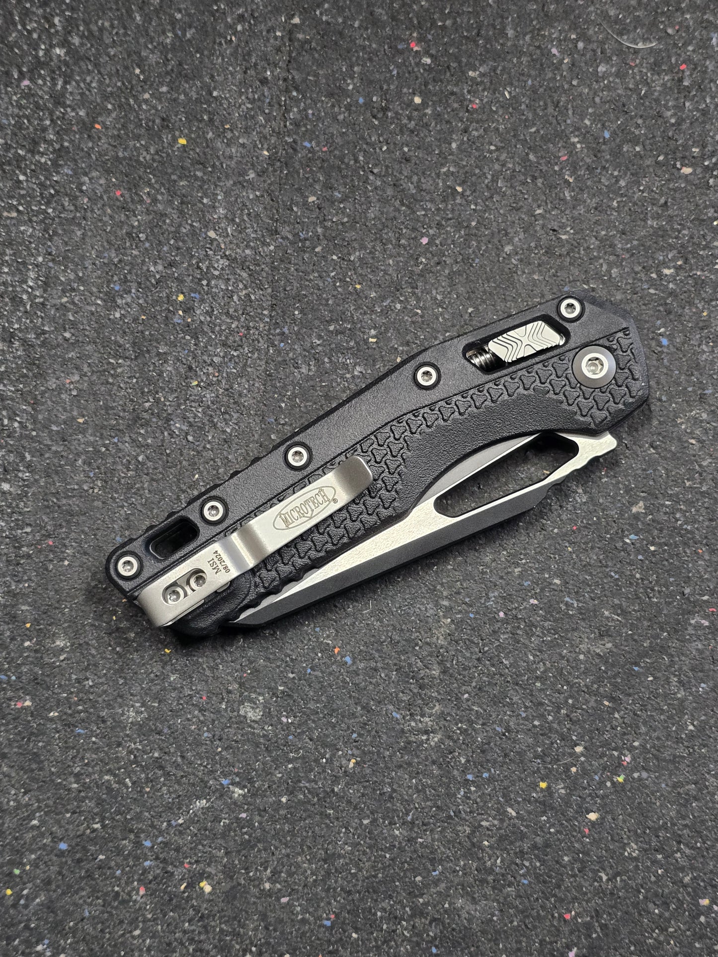 Microtech Standard Issue MSI Ram-Lok Knife Polymer (3.9" Partially Serr)