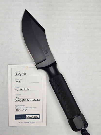 Chris Reeve Rare Ubejane Integral Fixed Blade