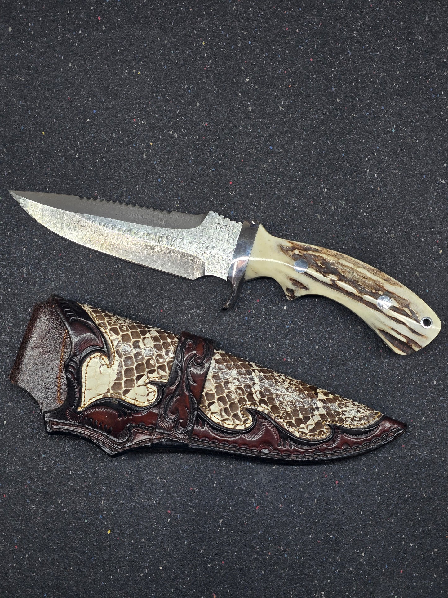 Siska Damascus Small Stag Fighter #11