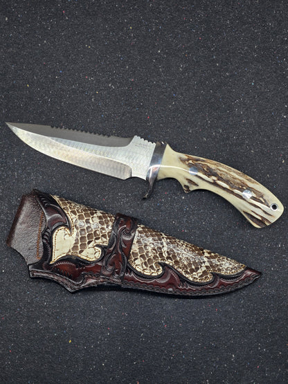Siska Damascus Small Stag Fighter #11
