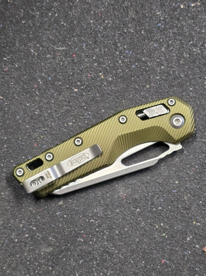 Microtech MSI Ram-Lok Flutes Green Aluminium