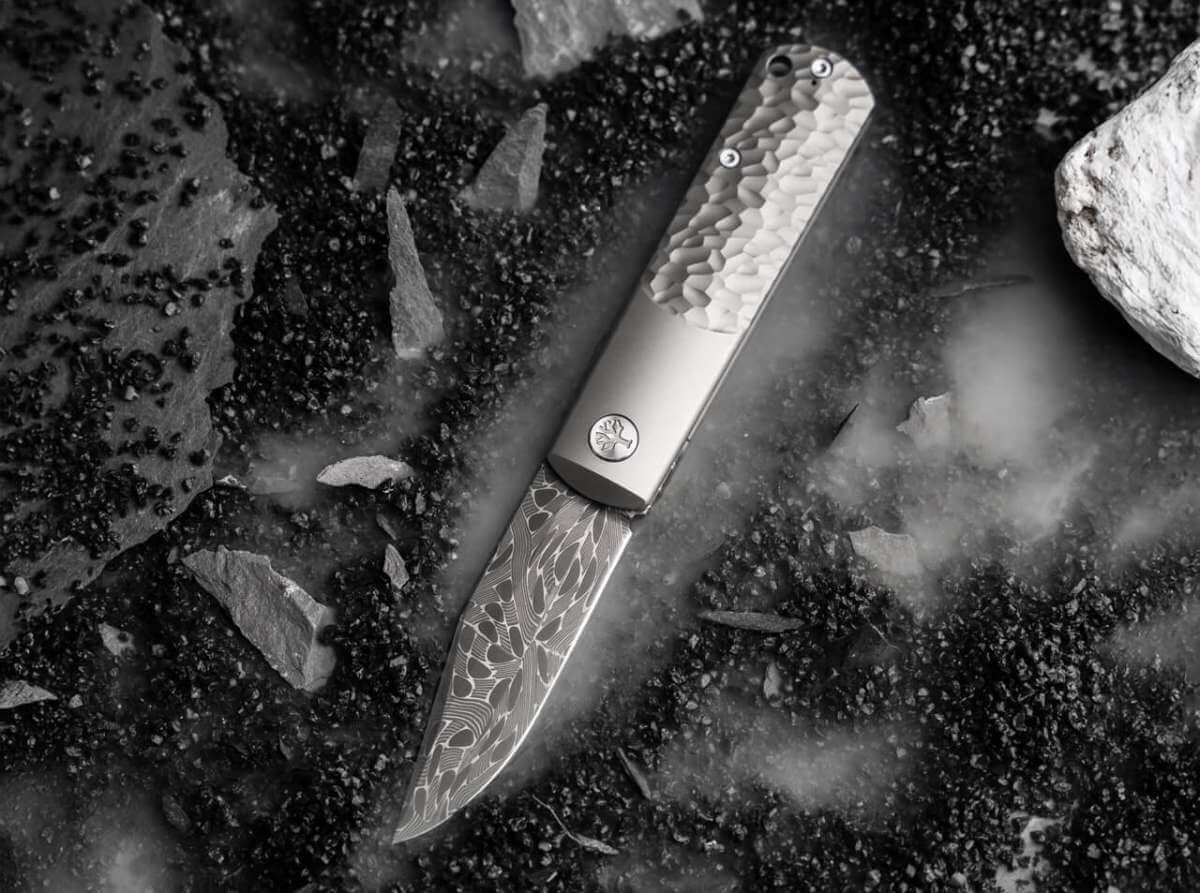 Boker BRLW Meteor Damast
