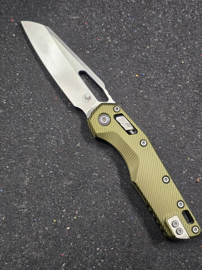Microtech MSI Ram-Lok Flutes Green Aluminium