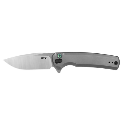 Zero Tolerance 0044 Titanium Button Lock Flipper