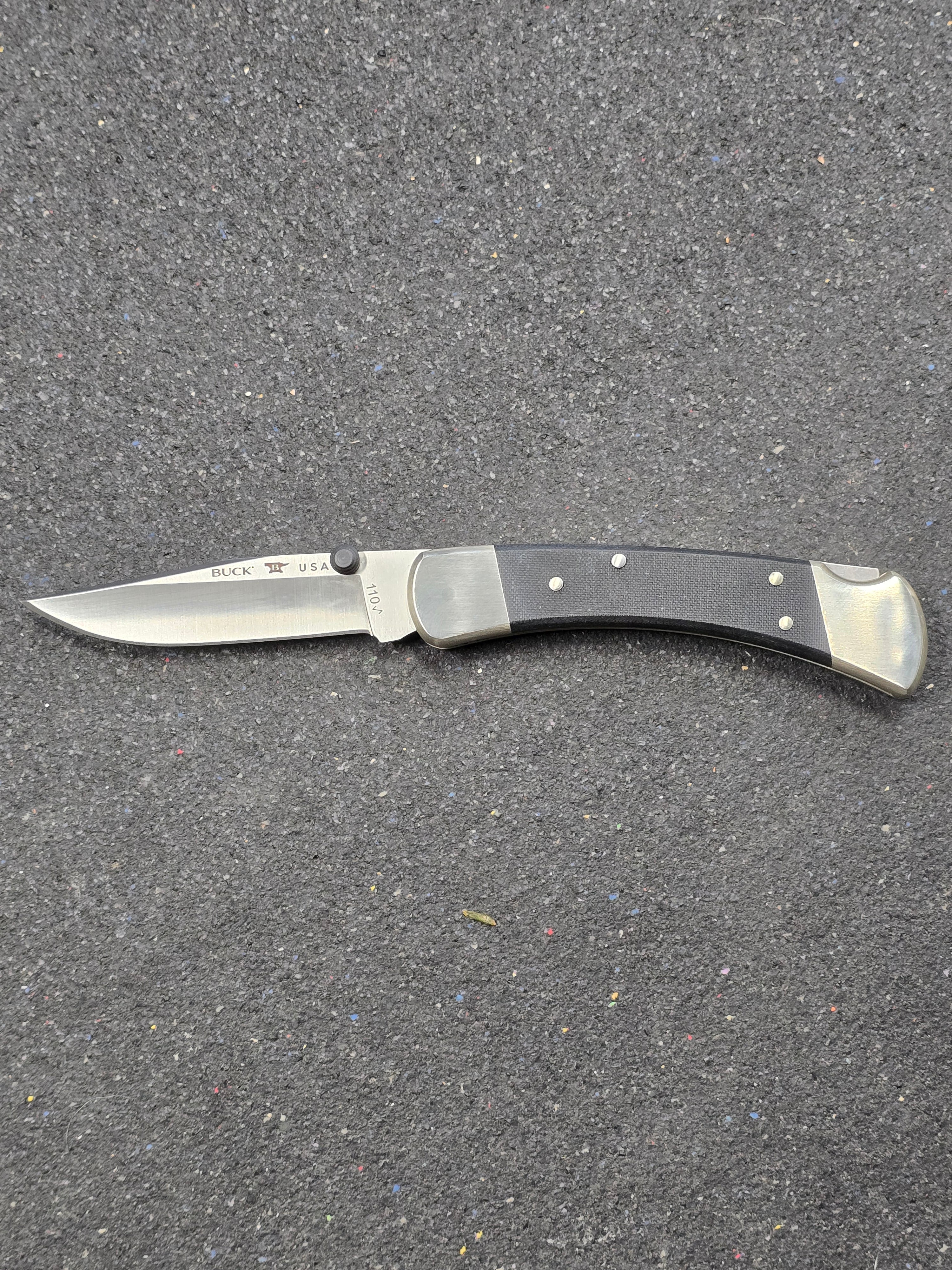 Buck 110 With S45 and G10 inlays – UnlimitedBladeworkz