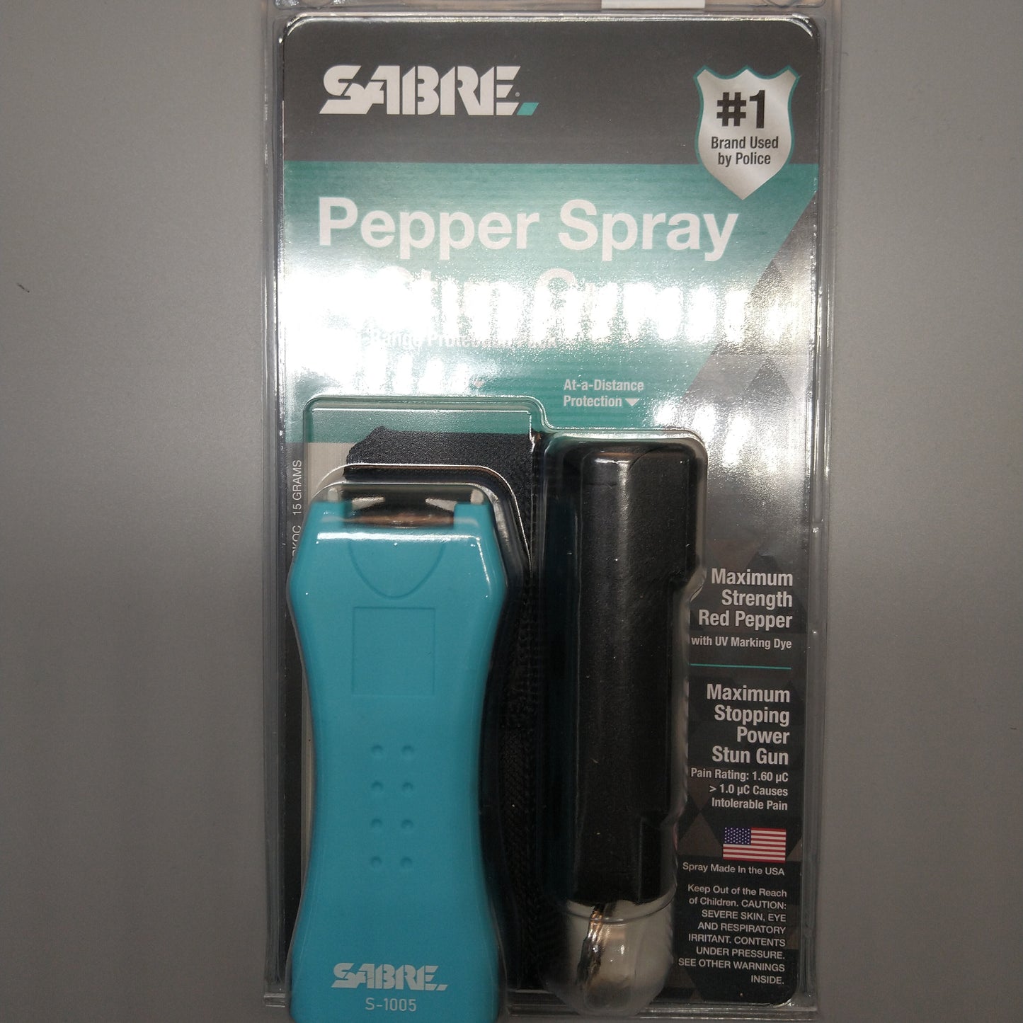 Pepper Spray + Stun Gun Teal