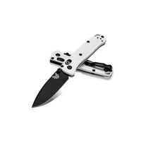 Bugout White handle Black blade 533BK-1