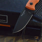 Protech SBR Fixed Blade Orange by Protech Les George design