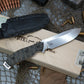 White River Knives Justin Gingrich GTI 4.5" CPM-S35VN Stonewashed Blade, Micarta Handle, Kydex Sheath - WRGTI45-LBO