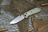 Benchmade Mini Freek AXIS Lock Knife Natural G-10 (3" Stonewash)