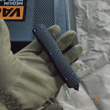 Counterstrike OTF Automatic (Collector Series): 3.35" Double Edge Blade - Tumbled Finish, Aluminum Case & Black Carbon Fiber Cover
