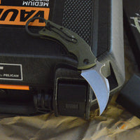 Fox Knives Bastinelli Black Bird Karambit Knife OD G-10 (2.5" SW) FX-591 ODSW