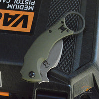 Fox Knives Bastinelli Black Bird Karambit Knife OD G-10 (2.5" SW) FX-591 ODSW