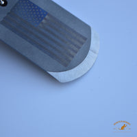 A2D Titanium dog tag Sharp