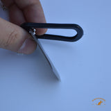 A2D Titanium dog tag Sharp