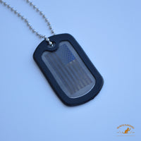 A2D Titanium dog tag Sharp