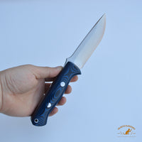 Bark River blue blade bushcraft