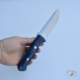 Bark River blue blade bushcraft