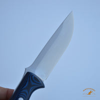 Bark River blue blade bushcraft