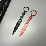 Benchmade 176BK-COMBO SOCP Dagger 3.22" Black Blade with Trainer, Black Sheath