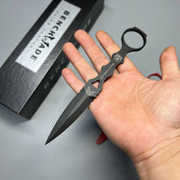 Benchmade 176BK-COMBO SOCP Dagger 3.22" Black Blade with Trainer, Black Sheath