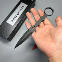 Benchmade 176BK-COMBO SOCP Dagger 3.22" Black Blade with Trainer, Black Sheath