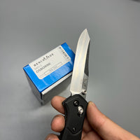 Benchmade 940-2 Osborne Folding Knife 3.4" S30V Plain Blade, Black G10 Handles