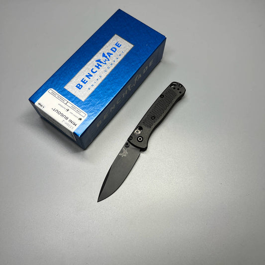 Benchmade Mini Bugout CF-Elite AXIS Black Blade, Graphite Black CF-Elite Handles - 533BK-2