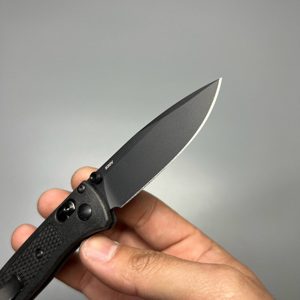 Benchmade Mini Bugout CF-Elite AXIS Black Blade, Graphite Black CF-Elite Handles - 533BK-2