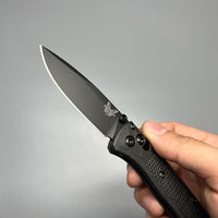 Benchmade Mini Bugout CF-Elite AXIS Black Blade, Graphite Black CF-Elite Handles - 533BK-2