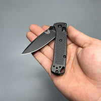 Benchmade Mini Bugout CF-Elite AXIS Black Blade, Graphite Black CF-Elite Handles - 533BK-2