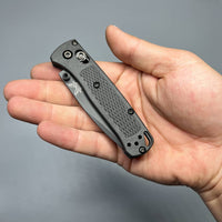 Benchmade Mini Bugout CF-Elite AXIS Black Blade, Graphite Black CF-Elite Handles - 533BK-2