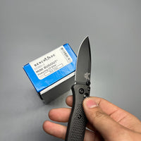 Benchmade Mini Bugout CF-Elite AXIS Black Blade, Graphite Black CF-Elite Handles - 533BK-2